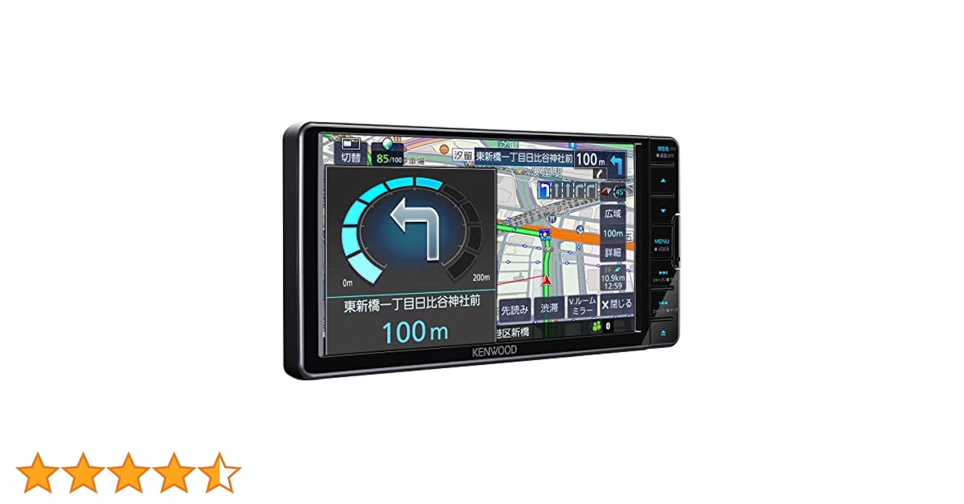 Amazon | ケンウッド カーナビ 彩速 7インチワイド MDV-L309W